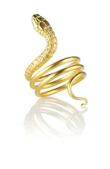Cleopatra Snake Ring